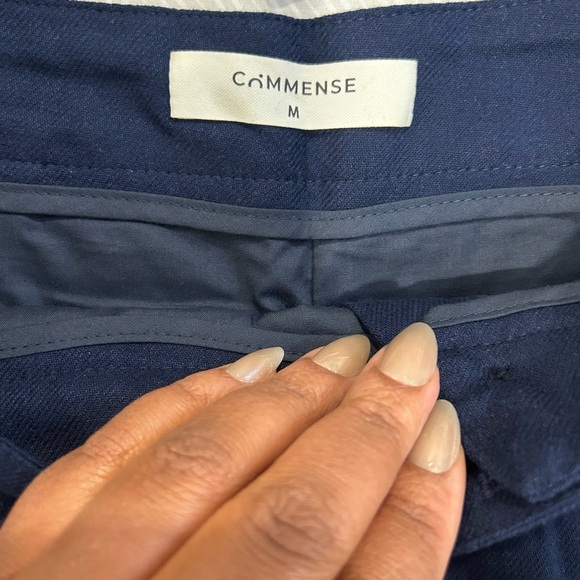 NWT Commense Linen Blend Vest and Shorts Set - Picture 3 of 9